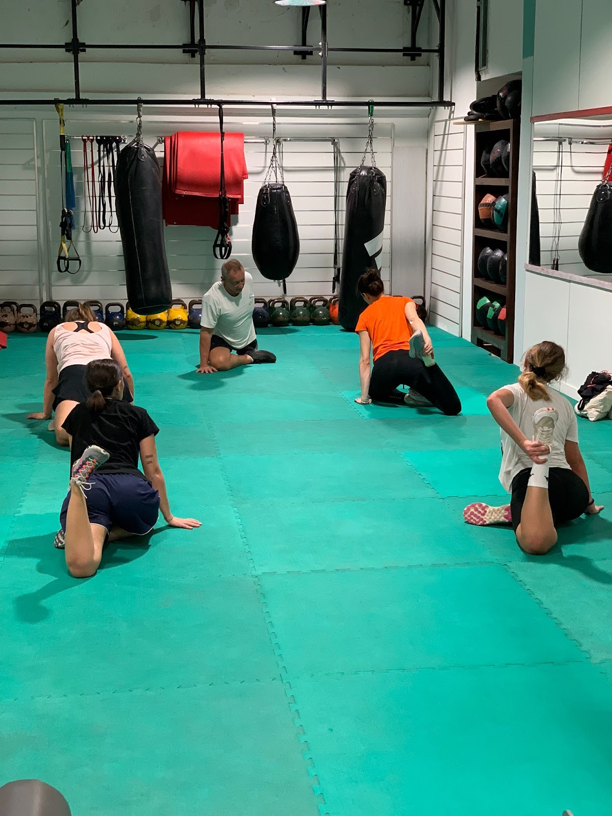 Lezione di gruppo a Fitness Studio Cadorna